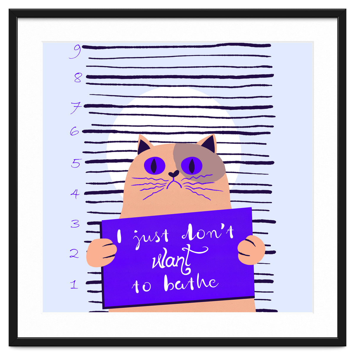 I just don't want to bathe