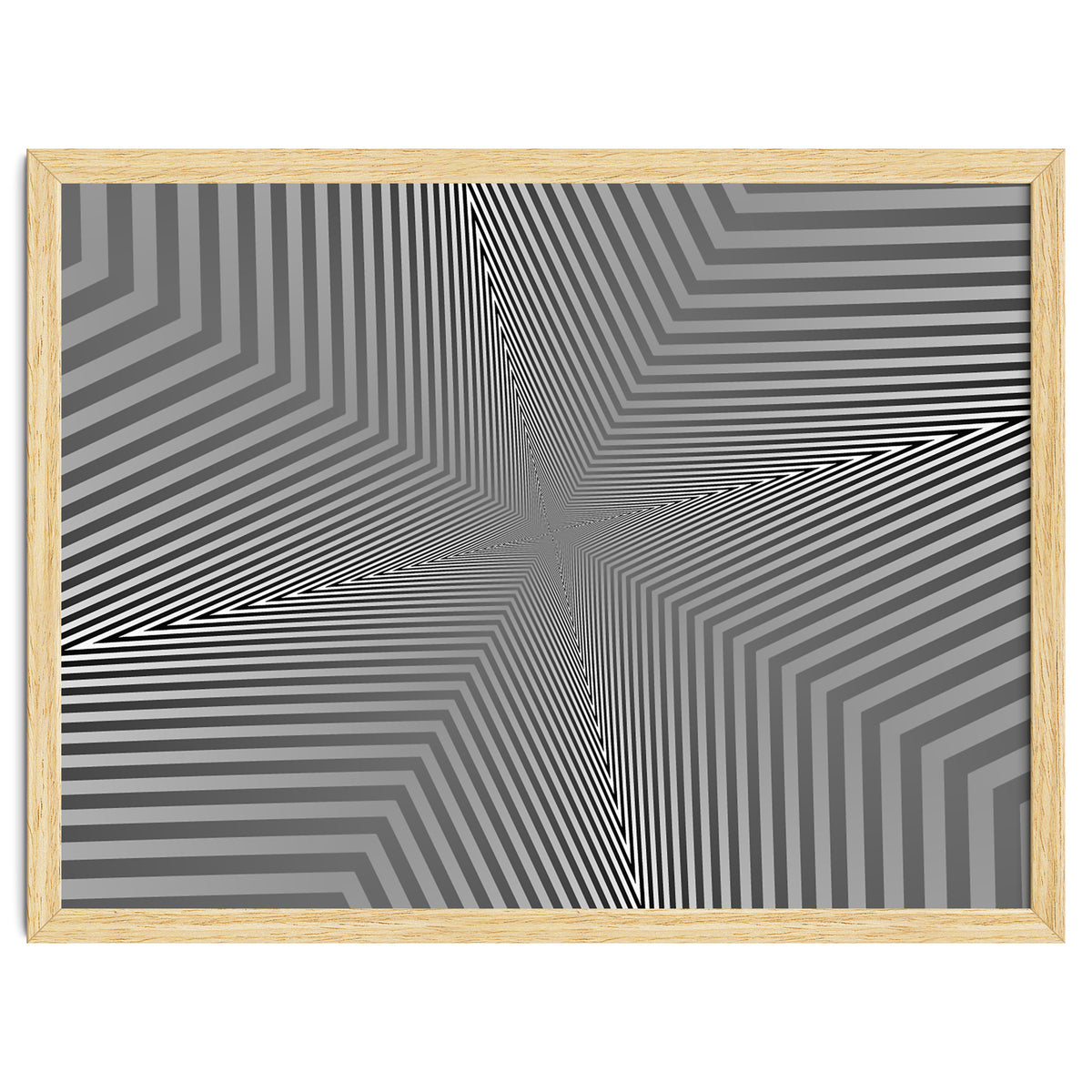 Abstract Triangle Pattern Geometric