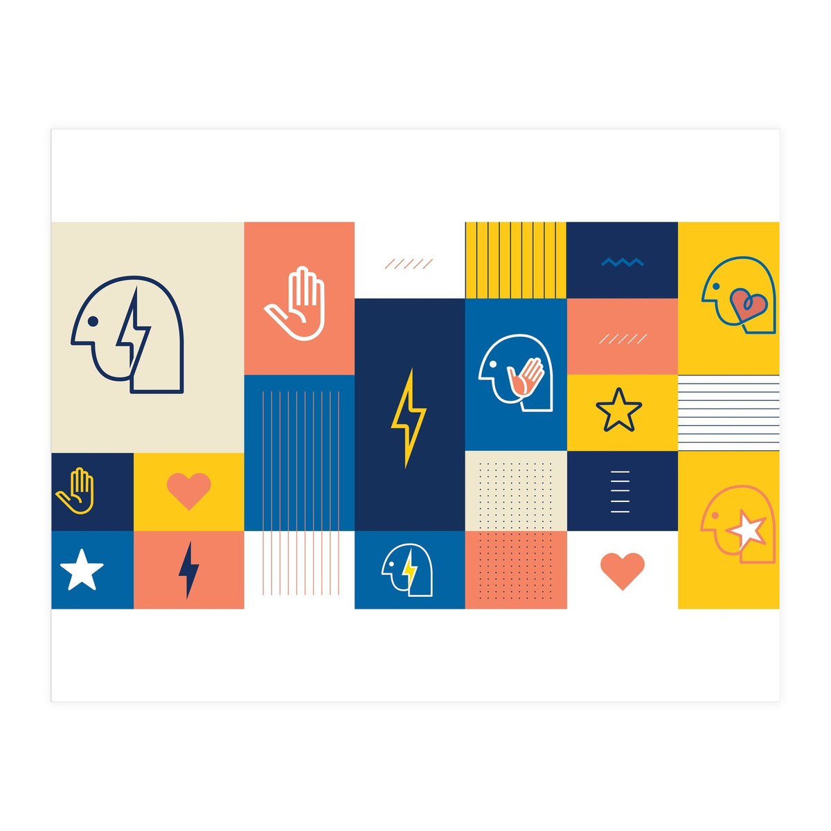 Heads & Icons (Print Only)