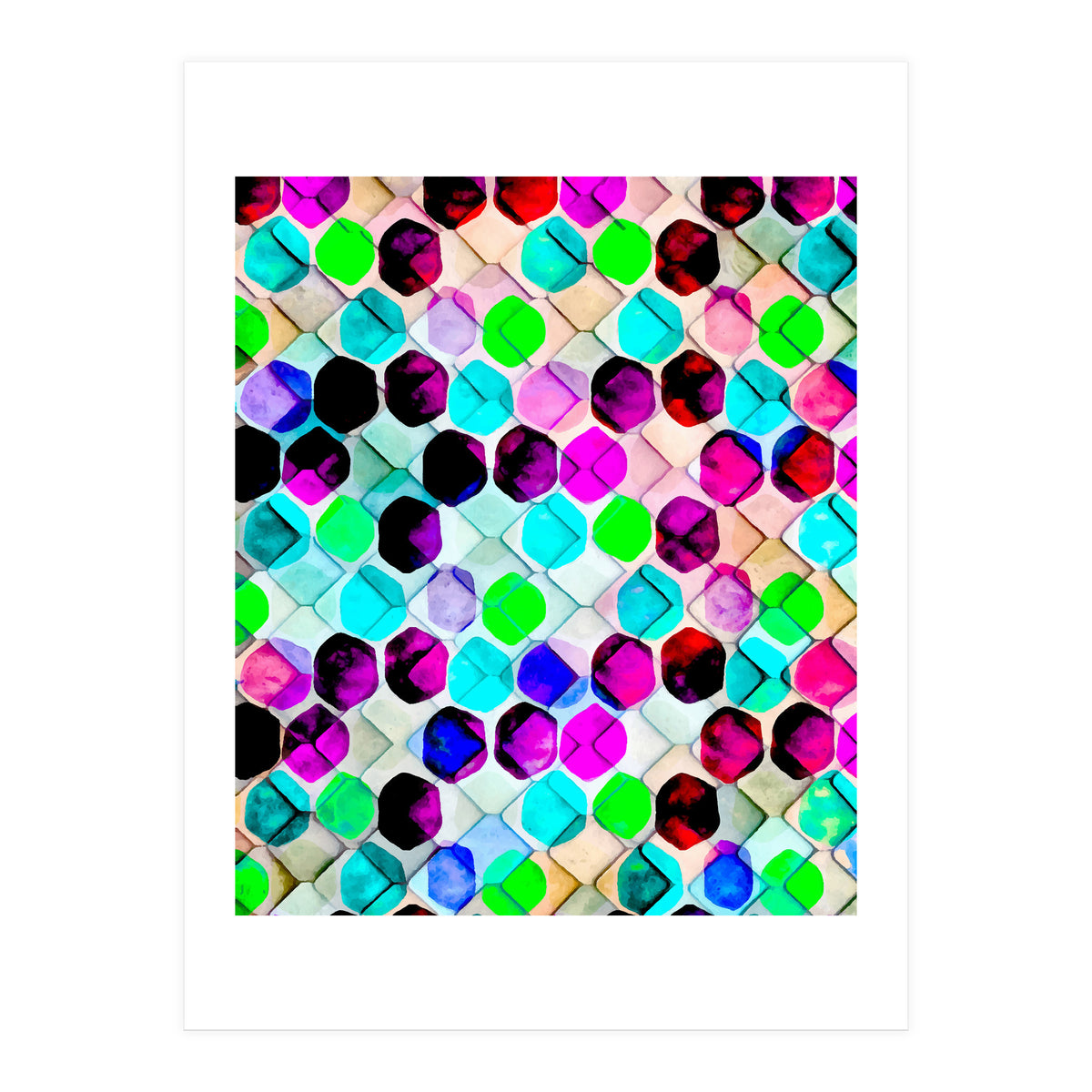 Irregular Hexagons (Print Only)
