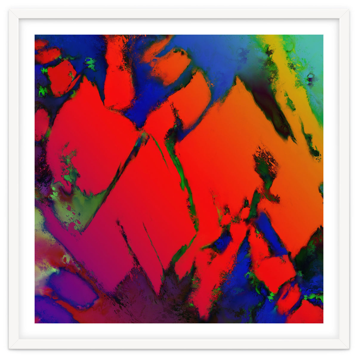 Colliding Panels Red