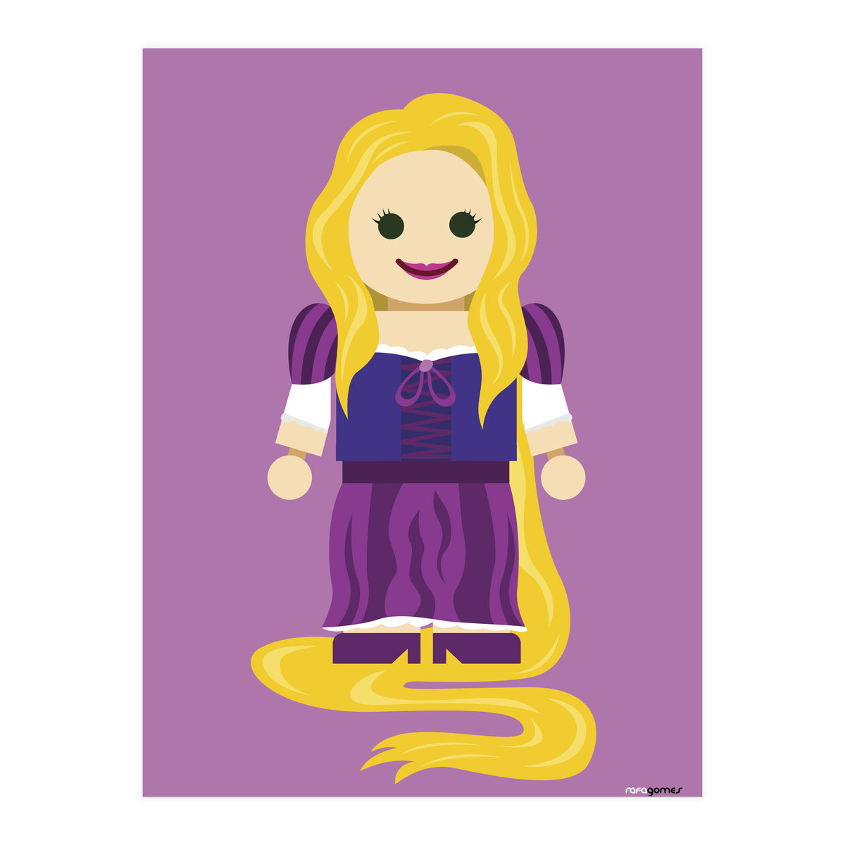 Rapunzel Toy (Print Only)