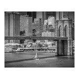 NEW YORK CITY Brooklyn Bridge & Manhattan Skyline (Print Only) thumbnail