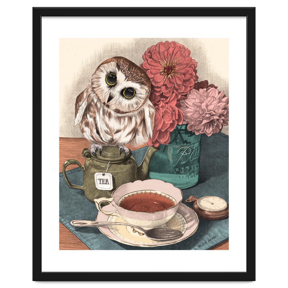 Sweet Little Tea Owl