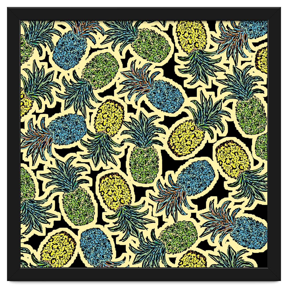 Pineapple Pandemonium Retro Tone