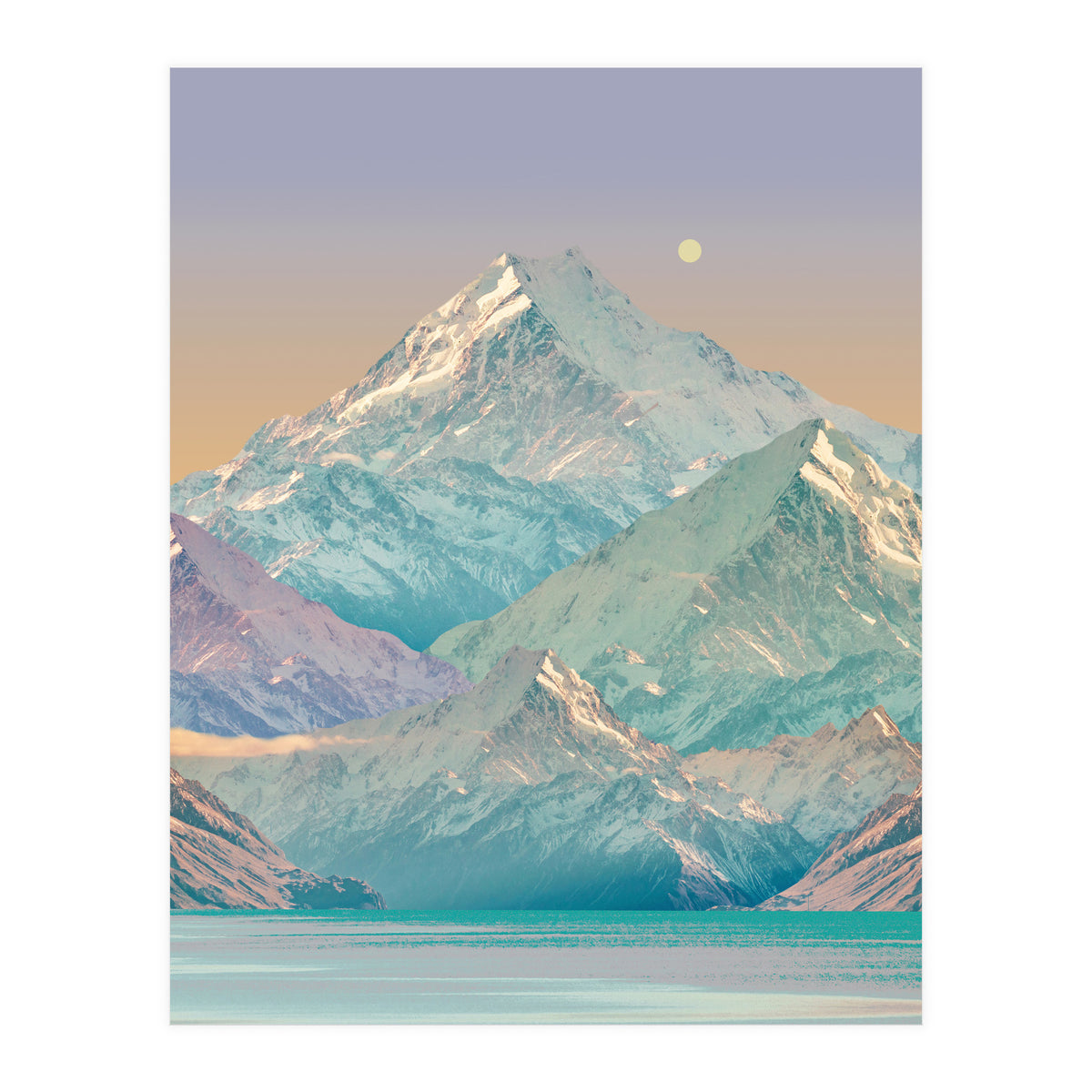 Pastel Landscape (Print Only)