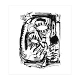 The Scholar - b&w (Print Only) thumbnail