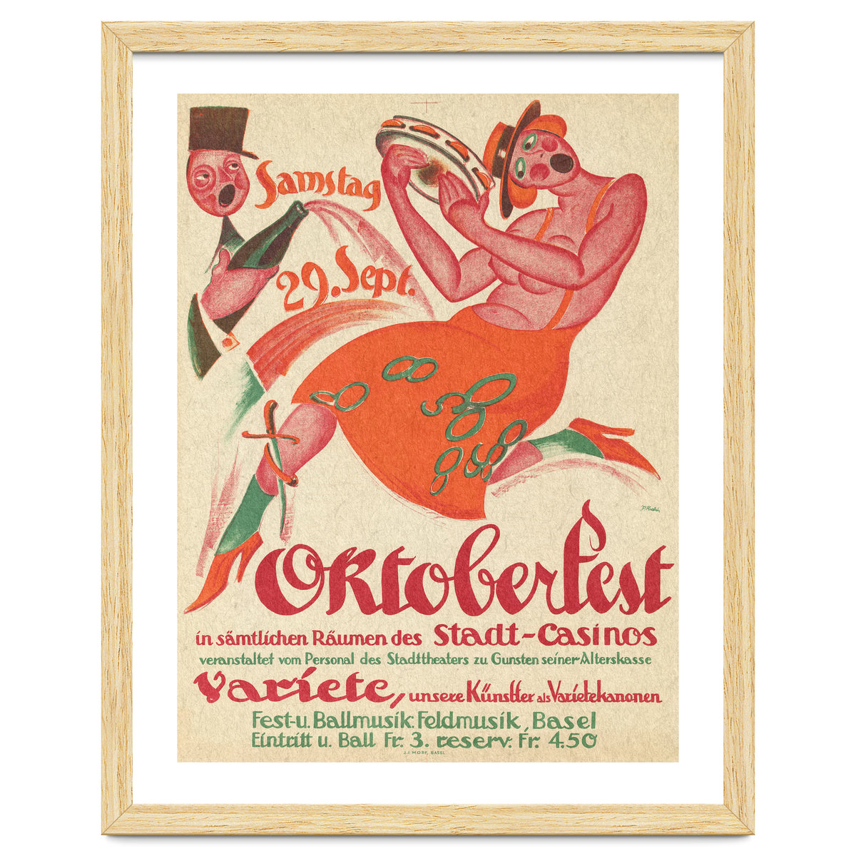 Oktoberfest 1923 Advertisement