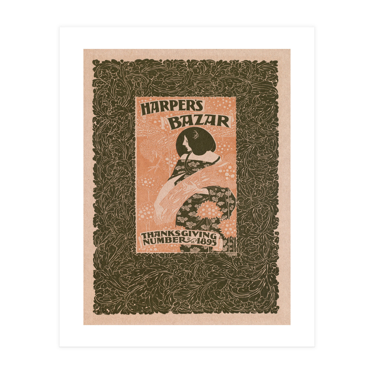 Harpers Bazar Thanksgiving Advertisement (Print Only)