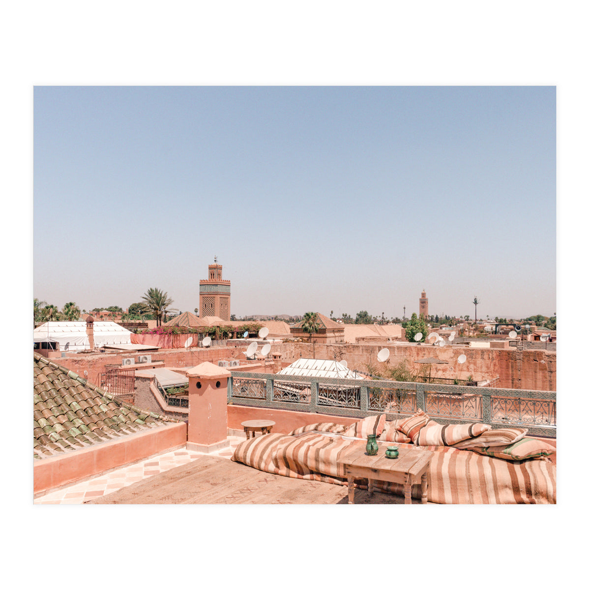 Moroccan Rooftop 3 (Print Only)