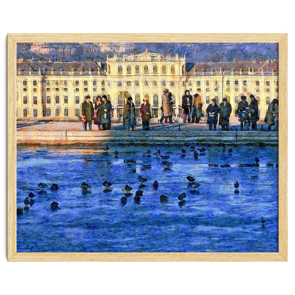 Winter's day at Schoenbrunn