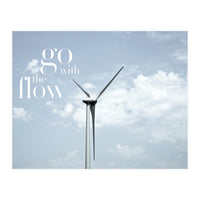 go with the flow (Print Only)