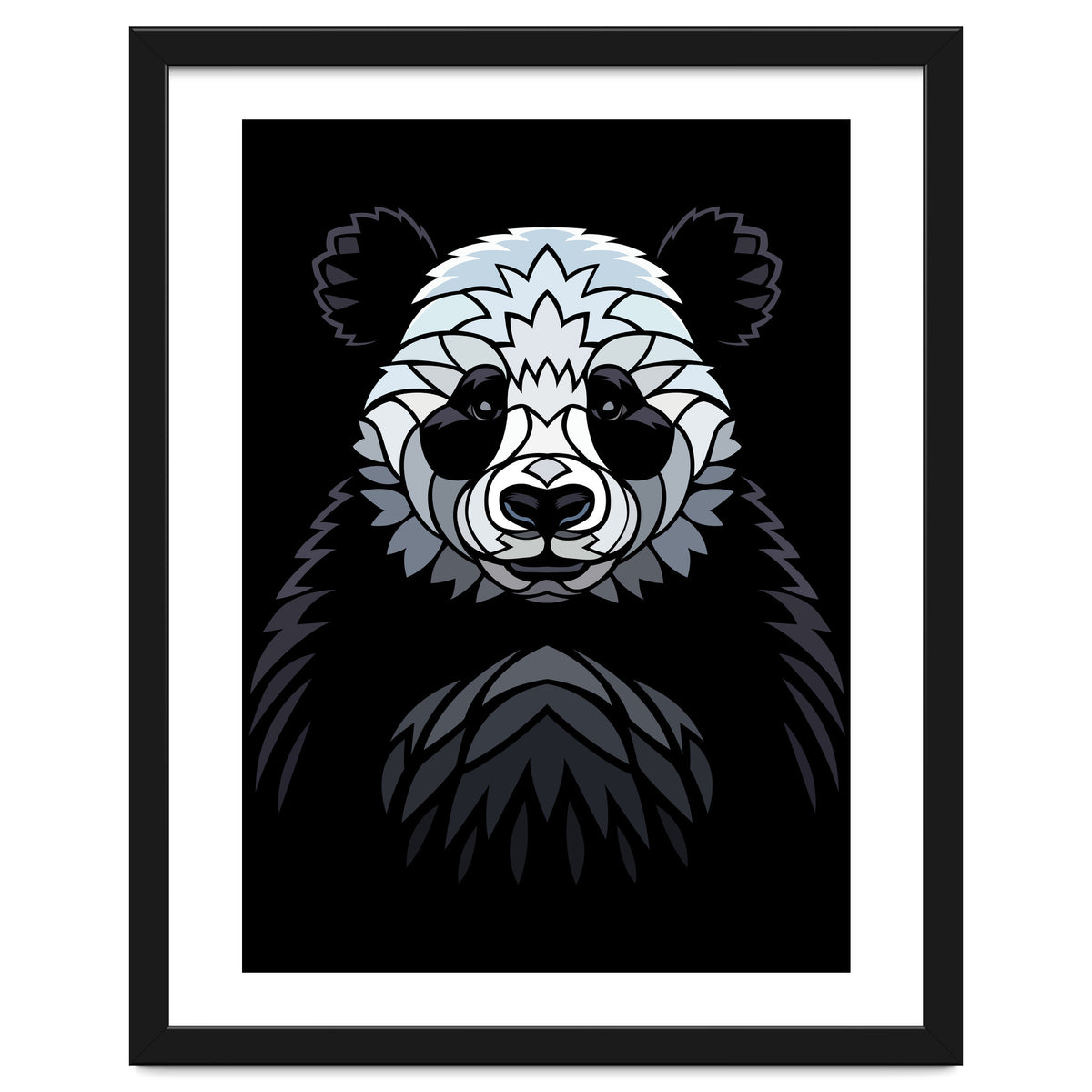 Tribal frontal Panda