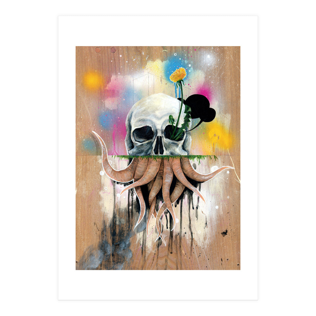 Skull Roots (Print Only)