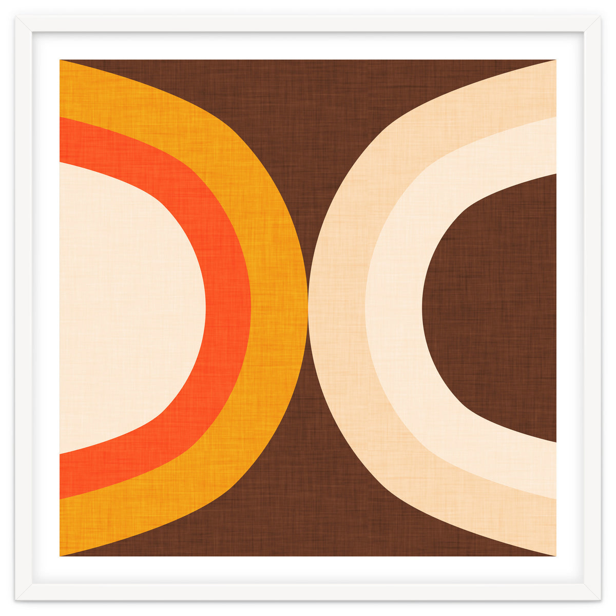 Classic Mid Mod Dot Brown