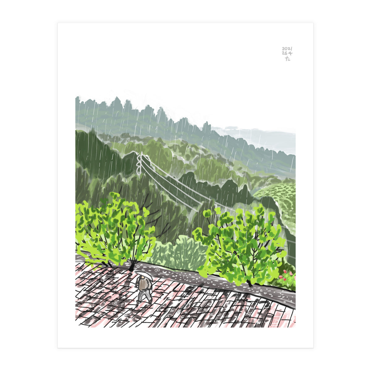 April Showers (Print Only)