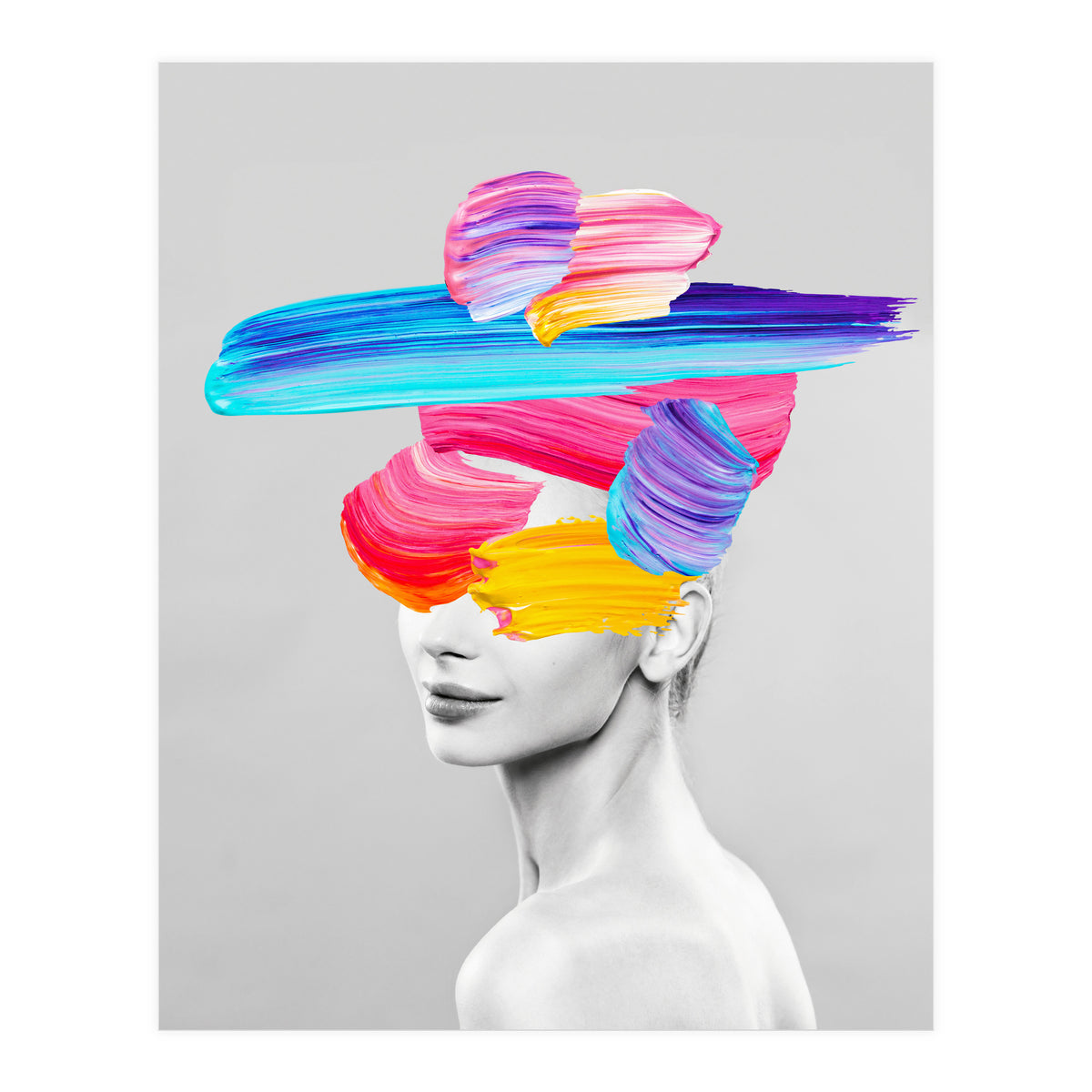 Beauty In Colors I (Print Only)