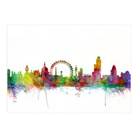 London England Skyline (Print Only)