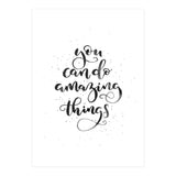 You Can Do Amazing Things (Print Only) thumbnail