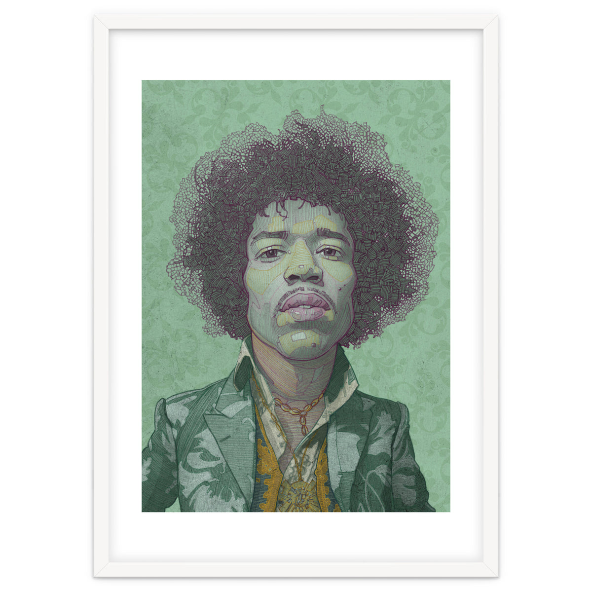 Hendrix Illustration