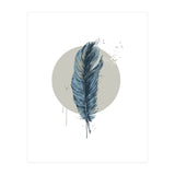 Feather In A Circle (Print Only) thumbnail