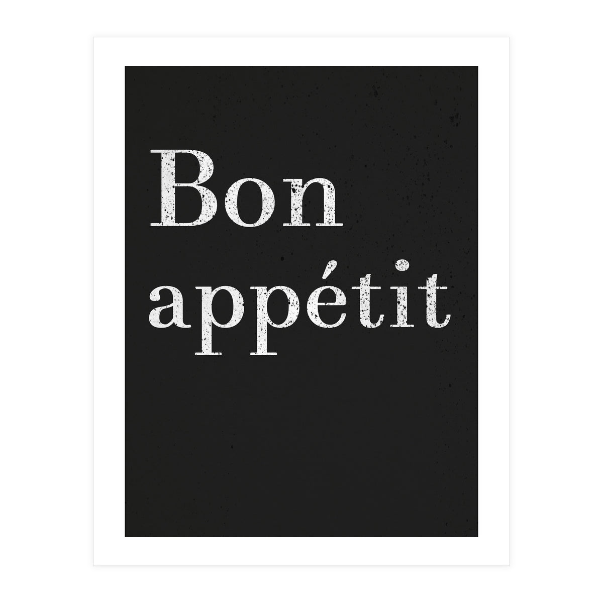 Bon Appétit (Print Only)