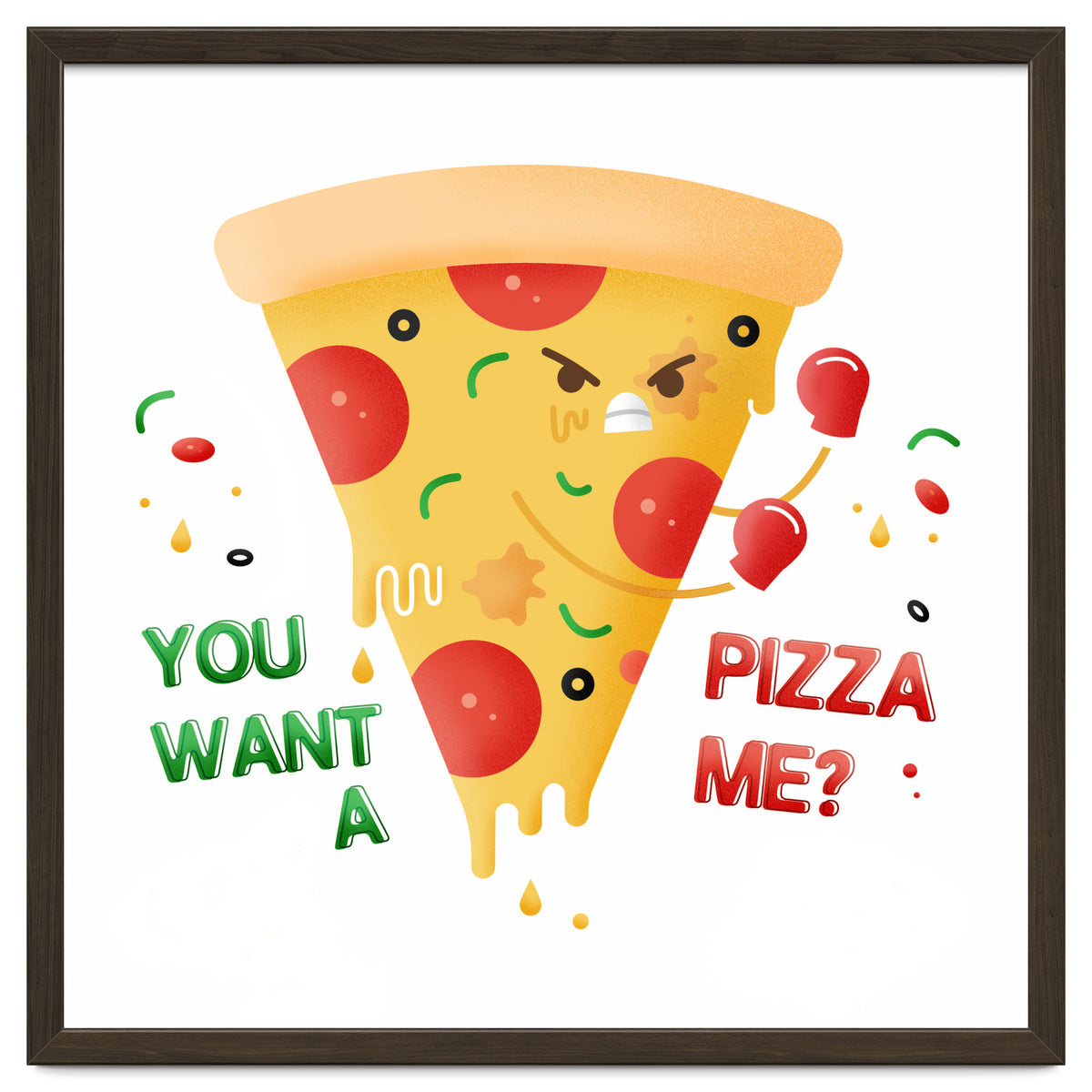 You want a pizza me?