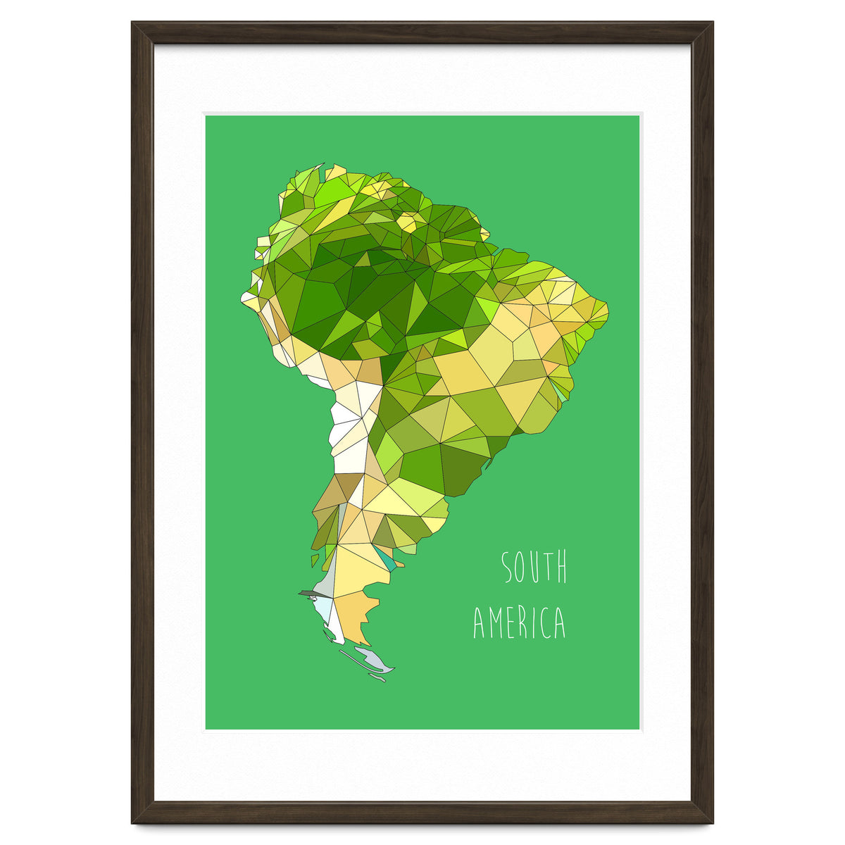 SOUTH AMERICA – Green
