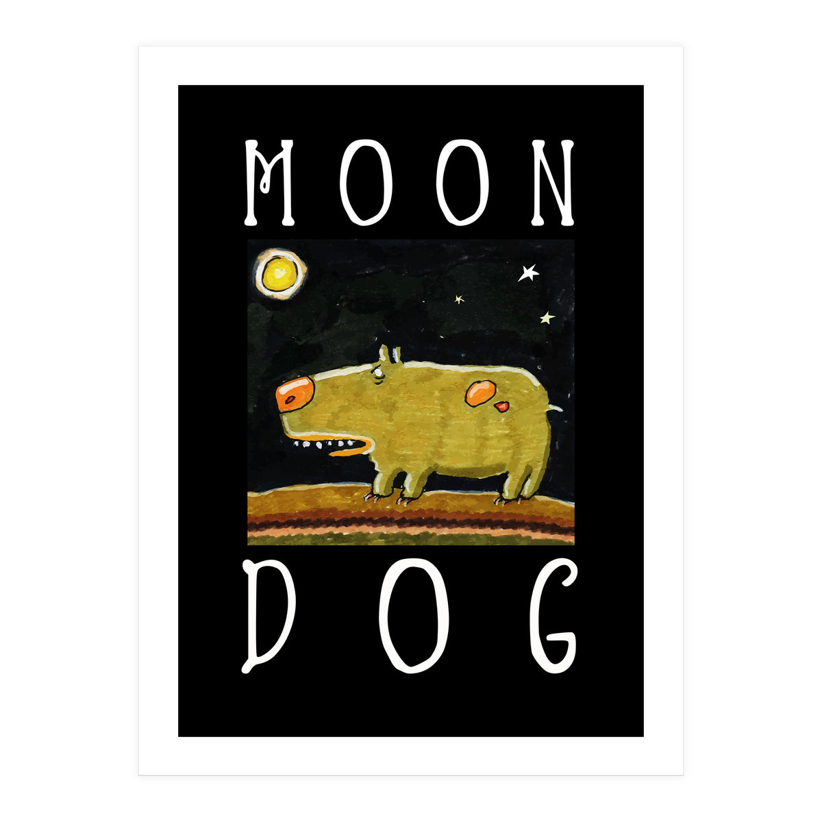Moon Dog (Print Only)