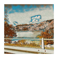 Sunny Garda Lake, italy. (Print Only)