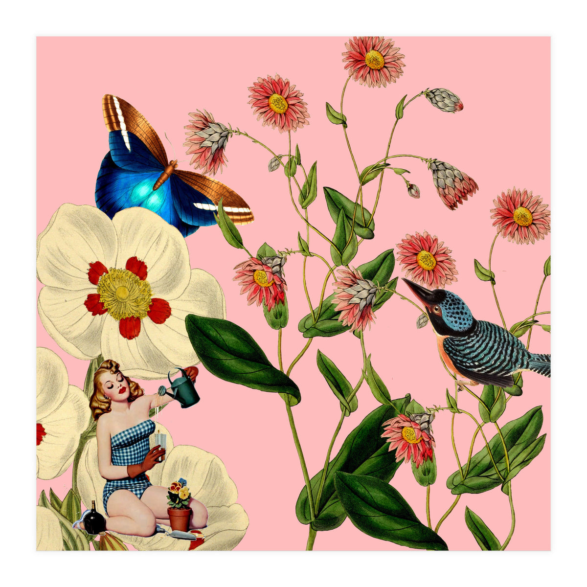 Big Flowers Dream  (Print Only)