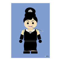 Audrey Hepburn Toy (Print Only)