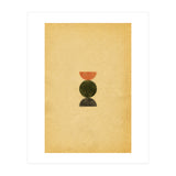 Blurry mid century modern shapes (Print Only) thumbnail