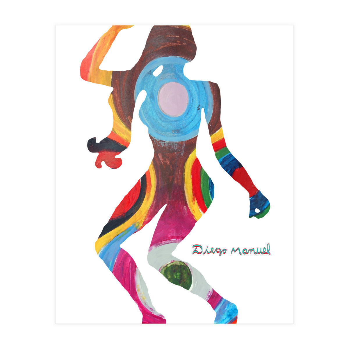 Dance Girl B 1  (Print Only)