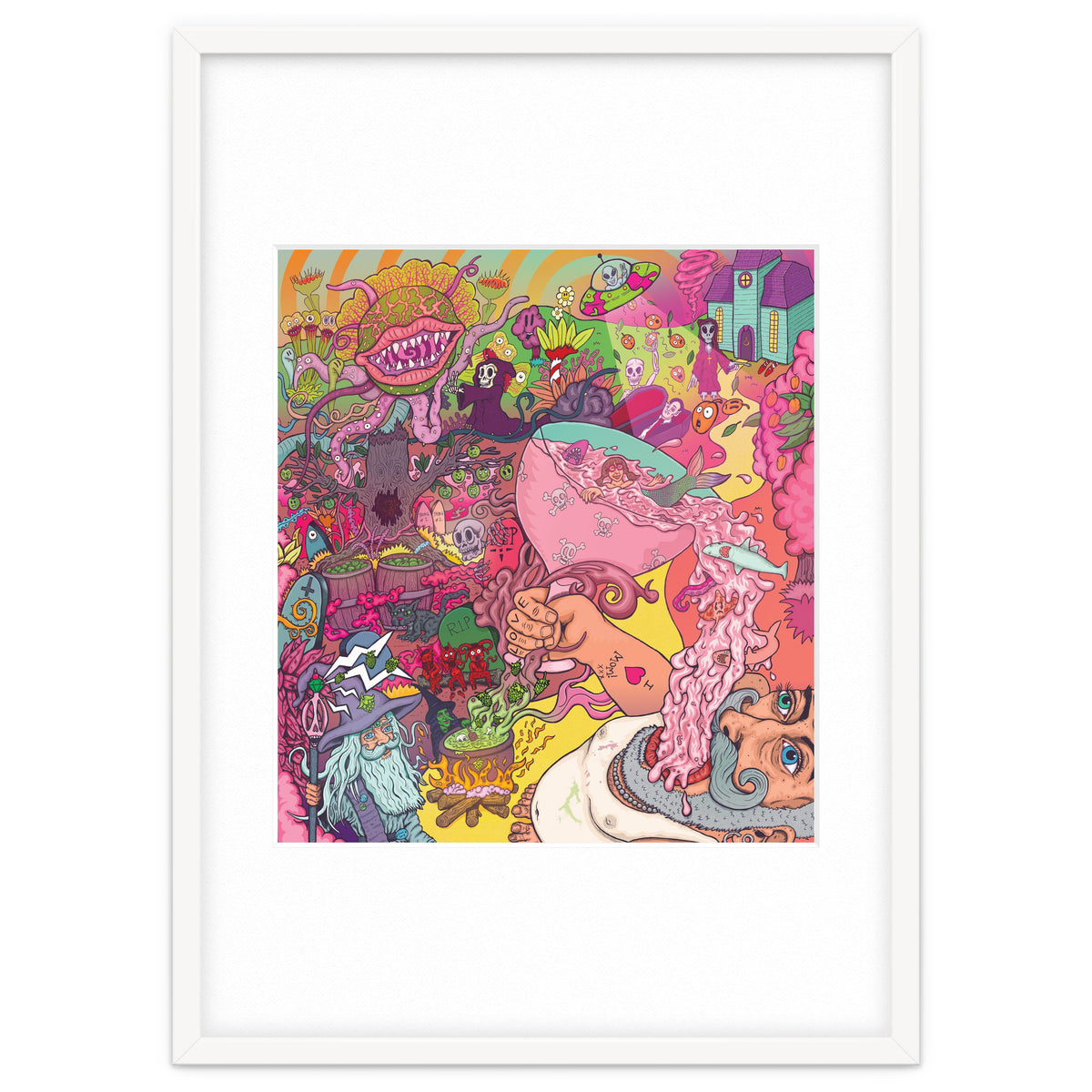 Abbeydale Brewery Collab Series Full Illustration - Yeastie Boys UK, Northern Monk, Origins Fyne Ales, Haand, Brew York and Black Jack Brewery.