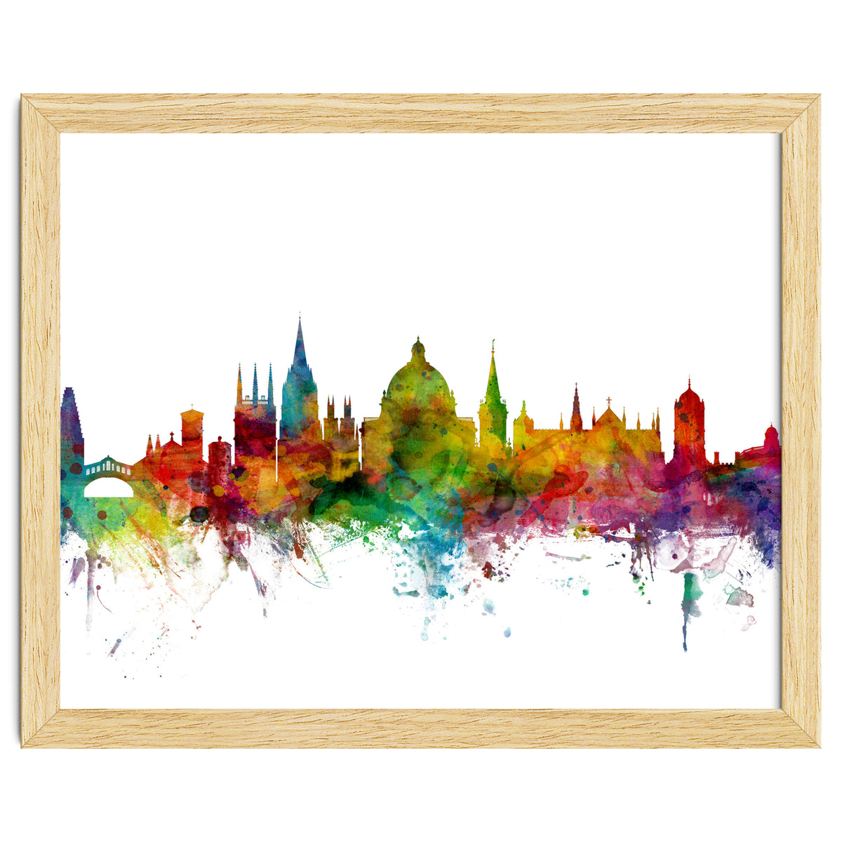 Oxford England Skyline