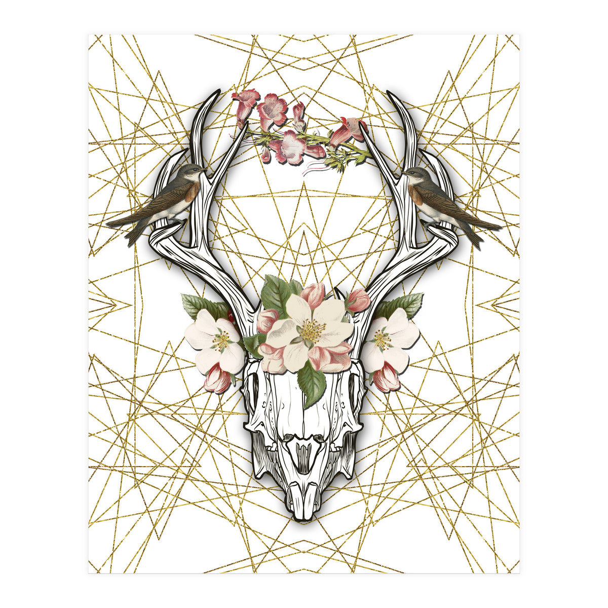 Boho Skull (Print Only)