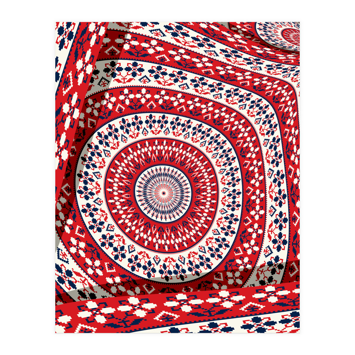 Romanian embroidery background 6 (Print Only)