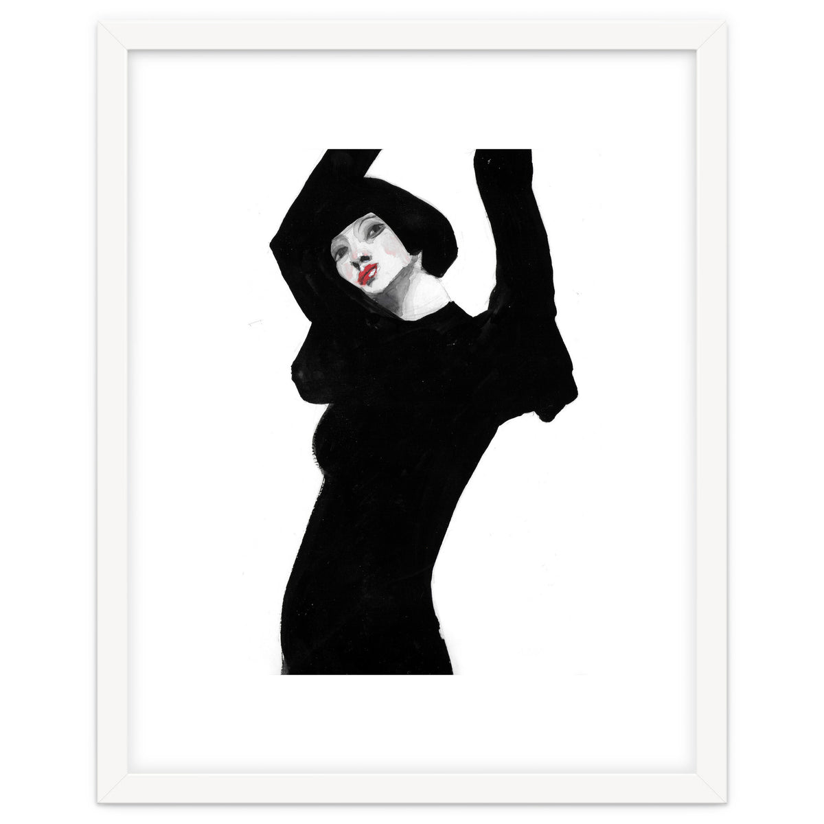 Untitled #11 - Woman in black