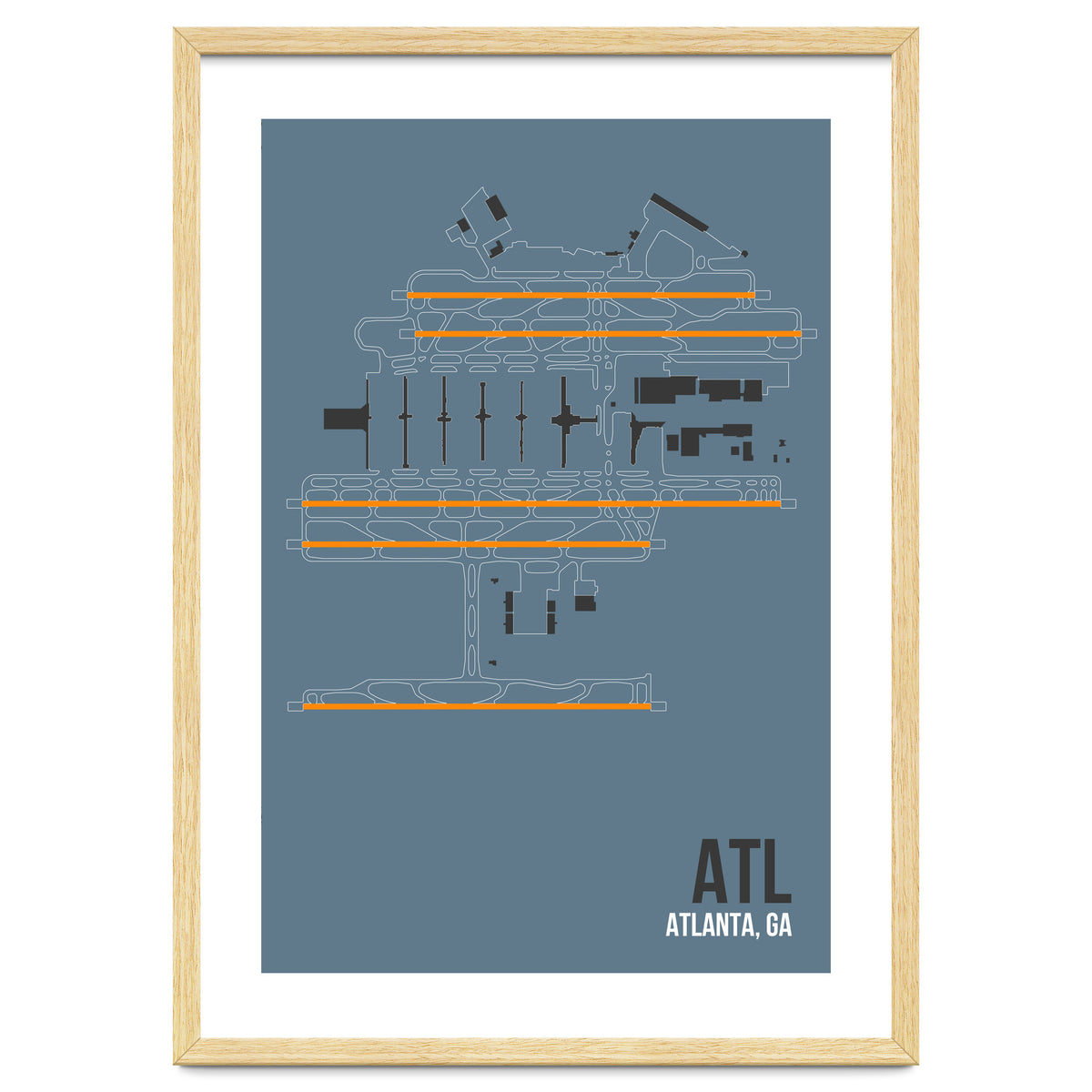 Atlanta Airport Layout
