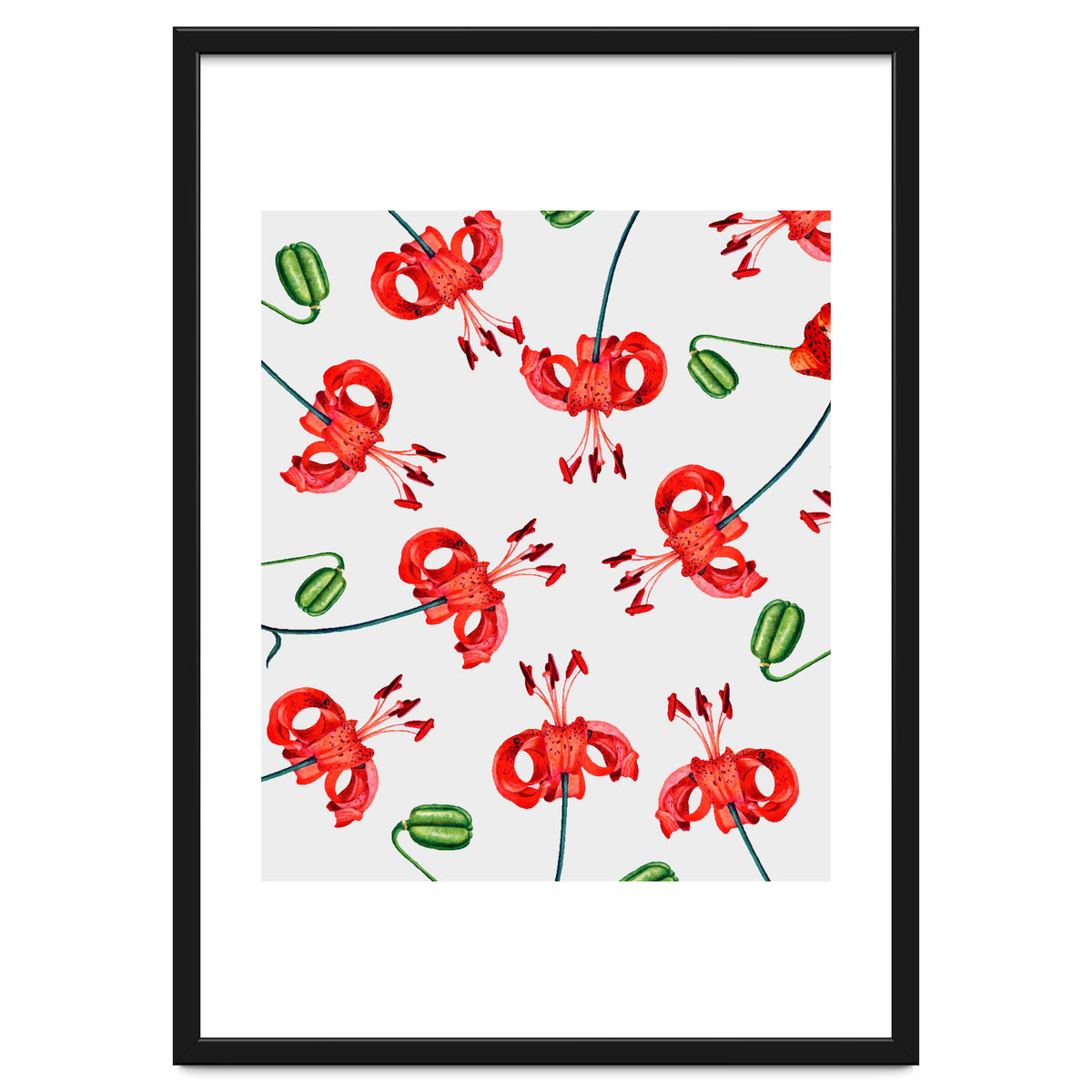 Exotic Floral Pattern