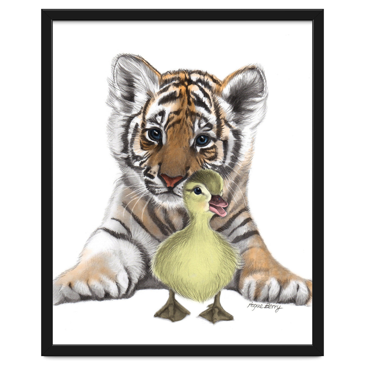 Tiger and Duck