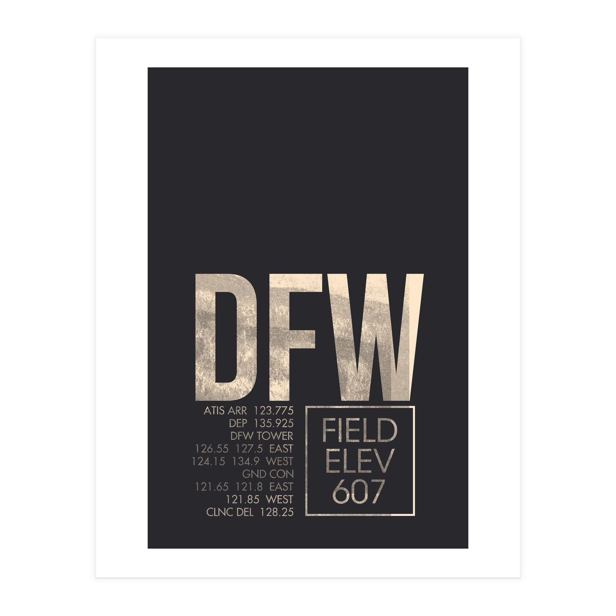 Dallas/Fort Worth Atc (Print Only)