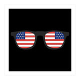 4th Of July, USA Glasses. (Print Only) thumbnail