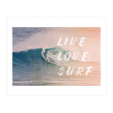 Live Love Surf (Print Only) thumbnail