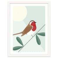 Mid Century Geometric Robin