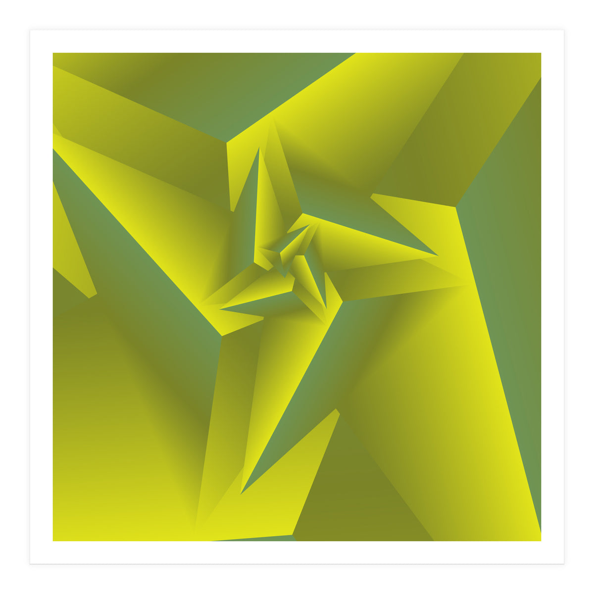 3D Traingle Pattern (Print Only)