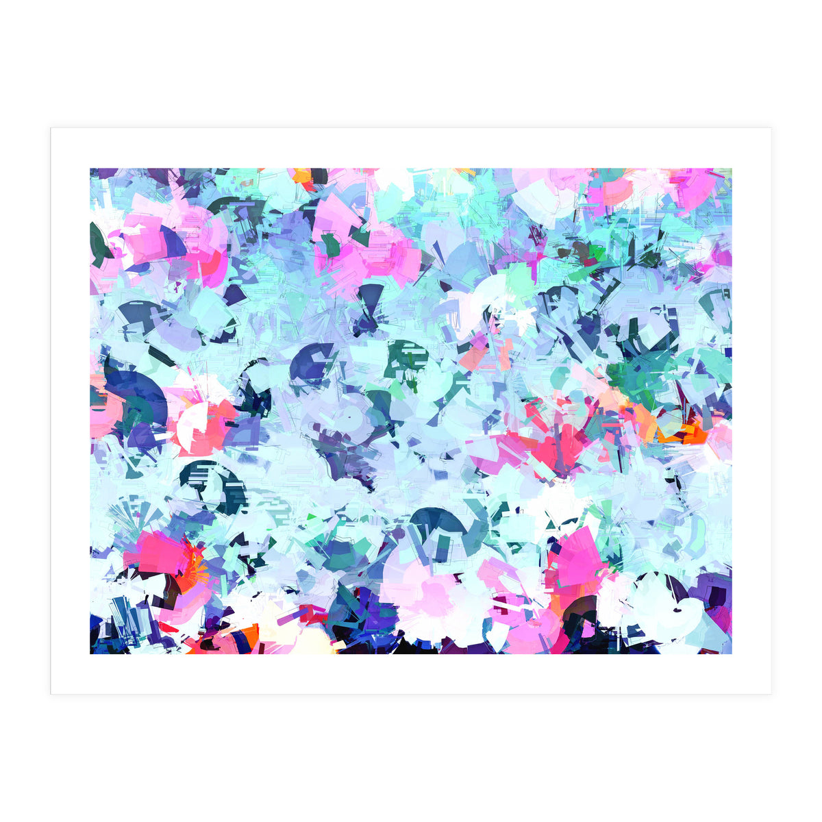 Modern City Abstract (Print Only)