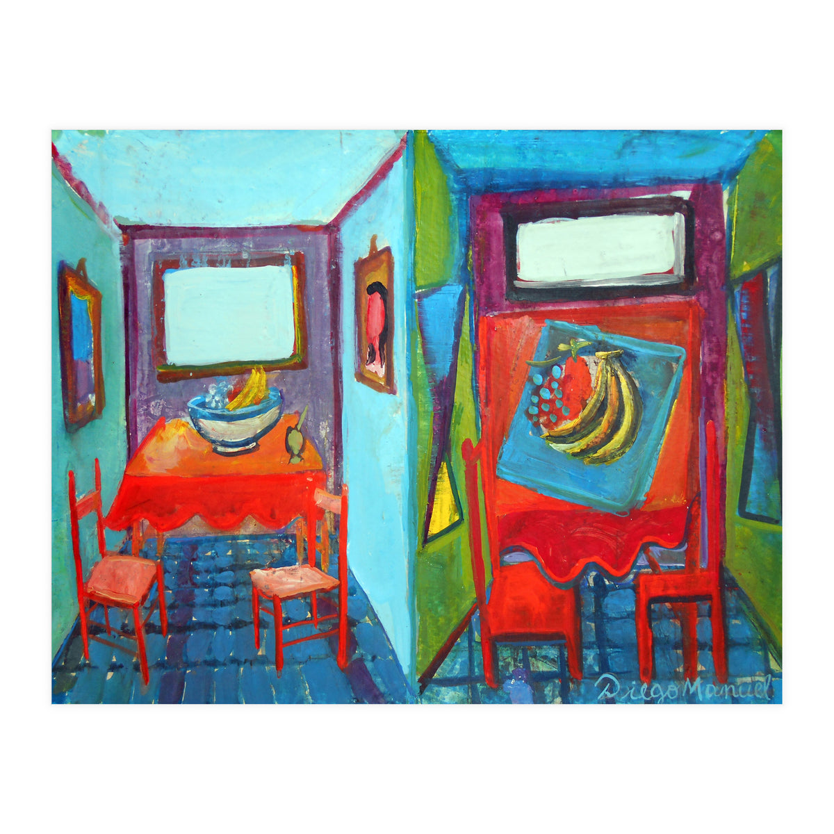 Normal Y Cubista (Print Only)