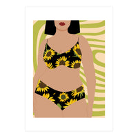 Sunflower Bikini (Print Only)